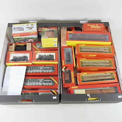 Lot 352 - Two boxes of Hornby OO Gauge model locomotives...