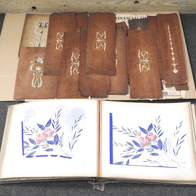 Lot 253 - An early 20th century French pattern book