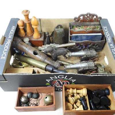 Lot 301 - A 19th century cast iron novelty nut cracker,...