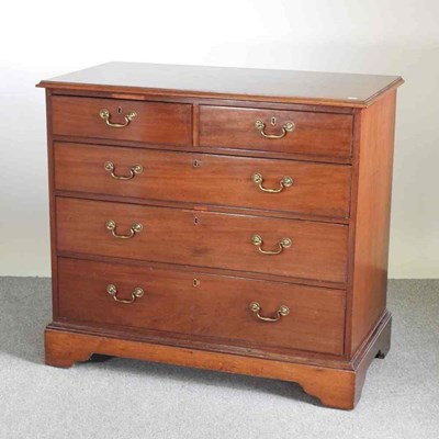 Lot 207 - A George III mahogany chest of drawers