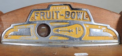 Lot 747 - A Bryans Fruit Bowl arcade penny slot game