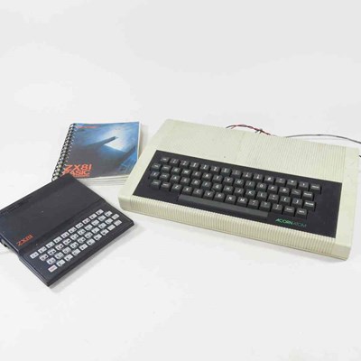 Lot 477 - A Sinclair ZX81 computer, circa 1982, together...