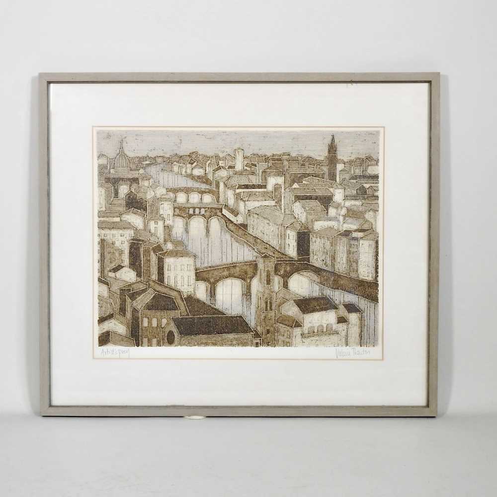 Lot 164 - Valerie Thornton, 1931-1991, The Arno at...