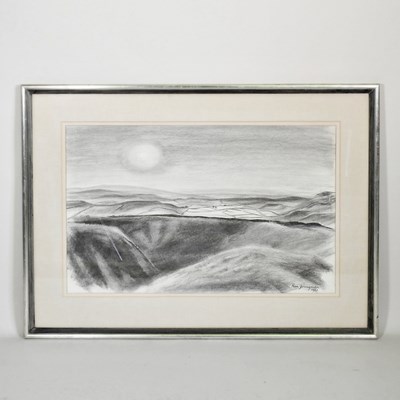 Lot 33 - Nan Youngman, 1906-1995, Yorkshire Landscape,...