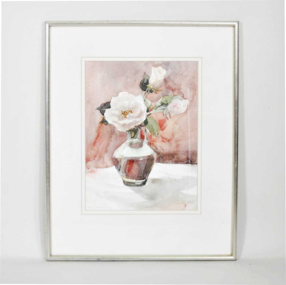 Lot 178 - Tessa Spencer-Pryse, b1940, Rose, signed...