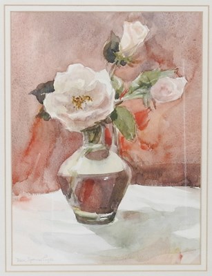 Lot 178 - Tessa Spencer-Pryse, b1940, Rose, signed...