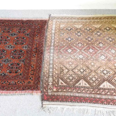 Lot 189 - A Persian rug, with all over designs, 188 x...