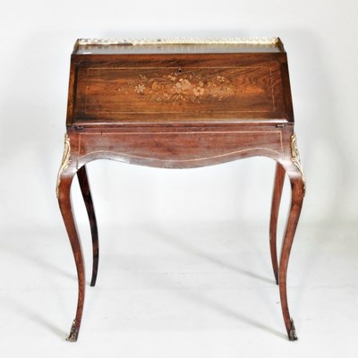 Lot 171 - An early 20th century French rosewood and...