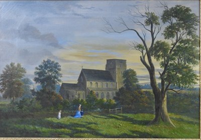Lot 419 - John Chase, 1810-1879, Church of St. Mary,...