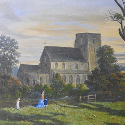 Lot 419 - John Chase, 1810-1879, Church of St. Mary,...
