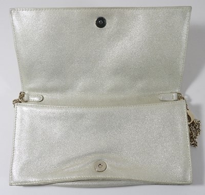 Lot 108 - A Dior pale gold coloured clutch bag
