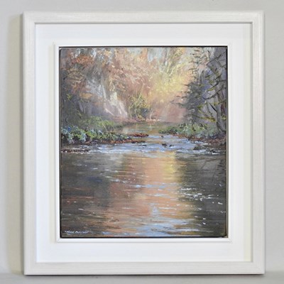 Lot 56 - Mark Preston, b1976, Calm Reflections, Chee...