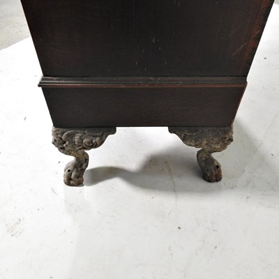 Lot 485 - A vintage arcade machine cabinet, on metal...
