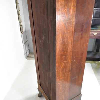 Lot 485 - A vintage arcade machine cabinet, on metal...
