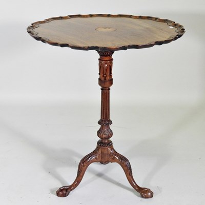 Lot 598 - A George II style carved mahogany occasional...