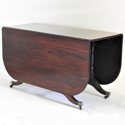 Lot 527 - An unusual Regency hardwood Cumberland design...