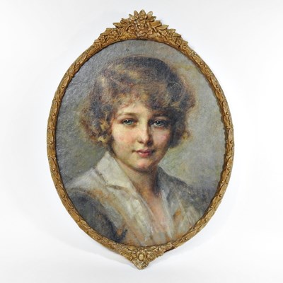 Lot 120 - Artur Ferraris, 1856-1936, head of a young...