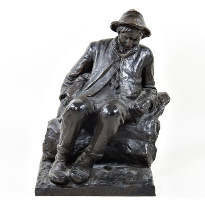 Lot 47 - Arthur G Atkinson, 1860-1942, Tired Out,...