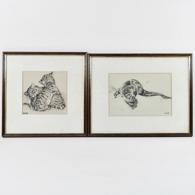 Lot 240 - Raymond Sheppard, 1913-1958, Tiger Cubs,...