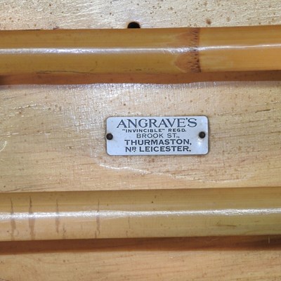 Lot 753 - A 1960's Angrave's Invincible bamboo revolving rocking chair