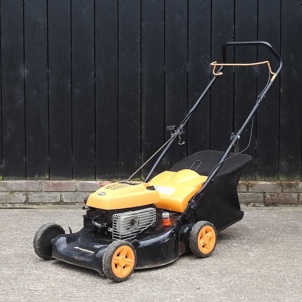 Lot 346 - A McCulloch petrol lawn mower