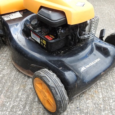 Lot 346 - A McCulloch petrol lawn mower