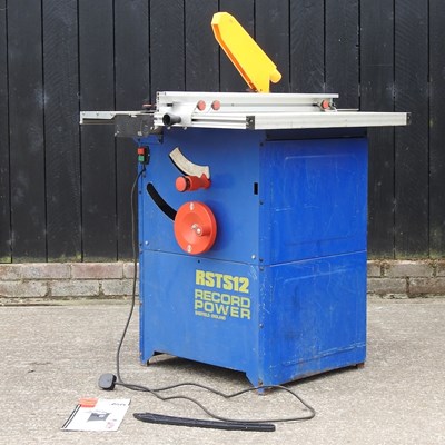 Lot 378 - An RSTS12 Record Power saw bench