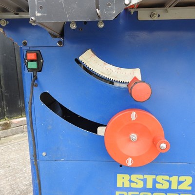 Lot 378 - An RSTS12 Record Power saw bench