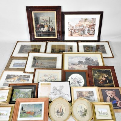 Lot 539 - A collection of pictures and prints (22)