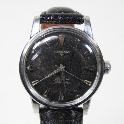 Lot 36 - A rare 1950's Longines All Guard automatic gentleman's wristwatch