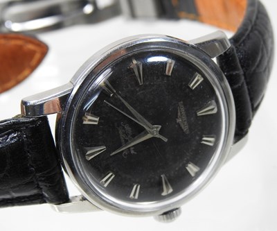 Lot 36 - A rare 1950's Longines All Guard automatic gentleman's wristwatch