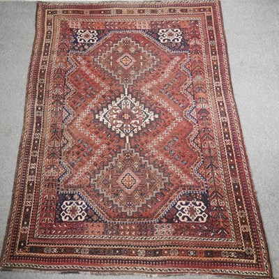 Lot 467 - An Iranian woollen carpet