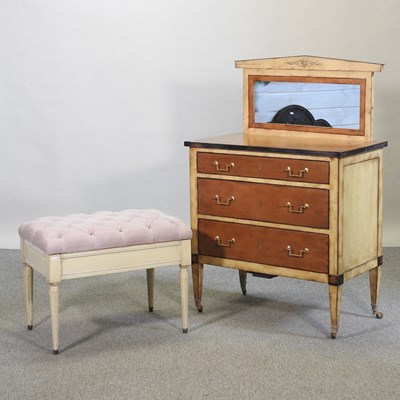 Lot 503 - A modern French style dressing chest
