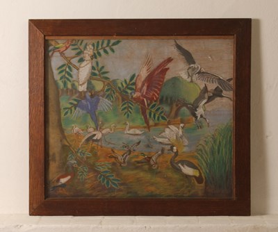 Lot 252 - English School (19th century), study of birds,...