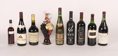 Lot 397 - A collection of red wine, port and liqueur, to...