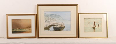 Lot 105 - John Grove (20th century), coastal landscape...