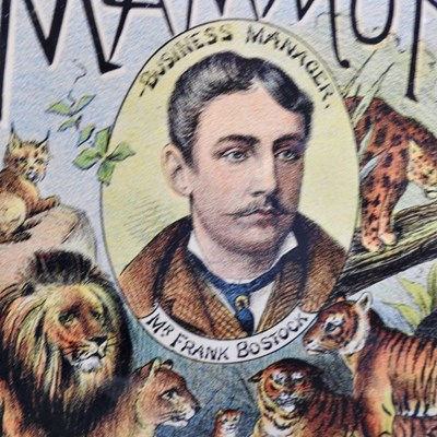 Lot 158 - A 19th century circus poster for Wombwell's...