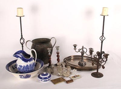 Lot 435 - Various items, to include a mother of pearl...