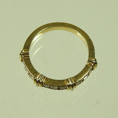 Lot 248 - A Cartier 18 carat nine stone Contessa diamond...