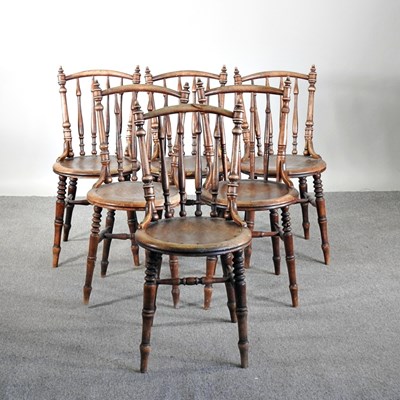 Lot 33 - A set of six late 19th century Thonet dining...