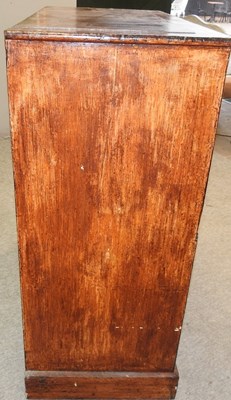 Lot 93 - A 1920's grained chest of drawers