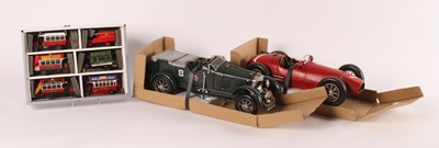 Lot 368 - A collection of tin and die-cast model cars