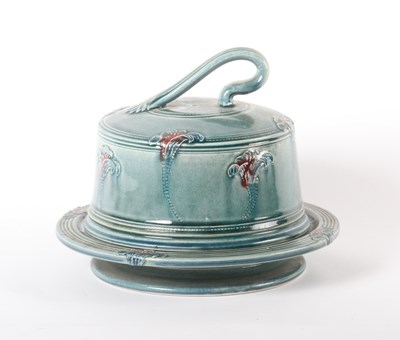 Lot 47 - A Young of Gresham, Norfolk, blue glazed...