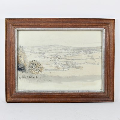 Lot 203 - William Lionel Wyllie, 1851-1931, landscape...