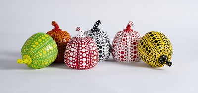 Lot 32 - Yayoi Kusama (Japanese, b.1929), Pumpkins, a...