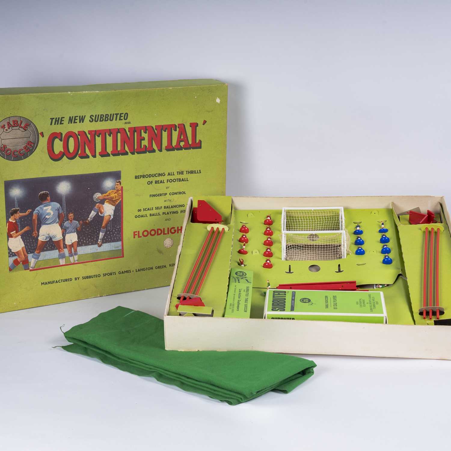 Lot 363 - A Subbuteo Continental Table Soccer set,