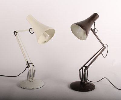 Lot 34 - Two Herbert Terry type vintage anglepoise desk...