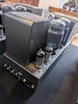 Lot 390 - A vintage Quad II valve amplifier, w.32cm