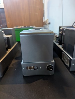 Lot 390 - A vintage Quad II valve amplifier, w.32cm