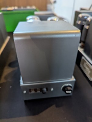 Lot 390 - A vintage Quad II valve amplifier, w.32cm